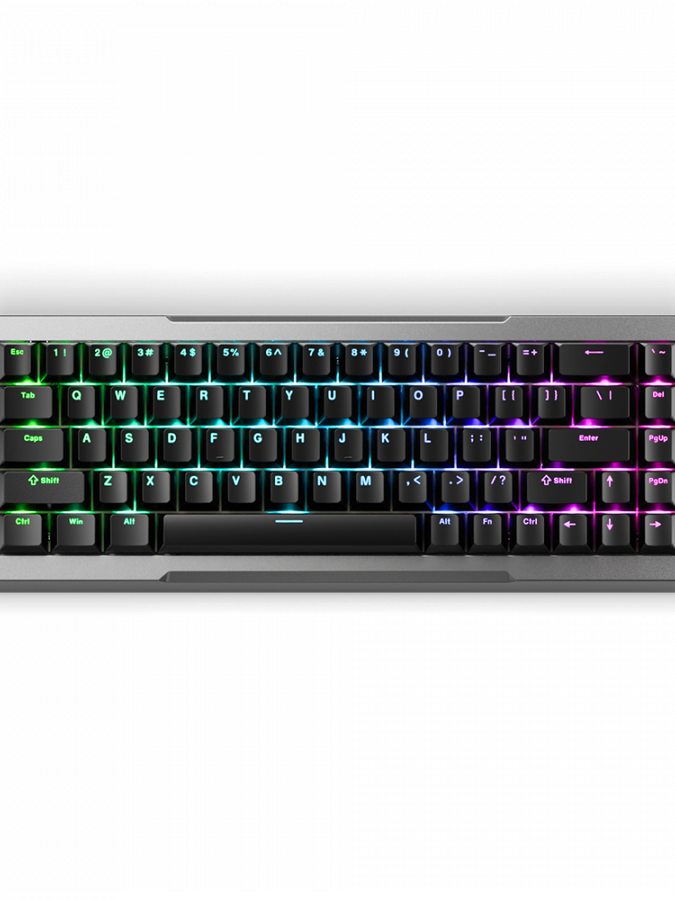 Клавиатура Pwnage Zenblade 65 Black Shine Through