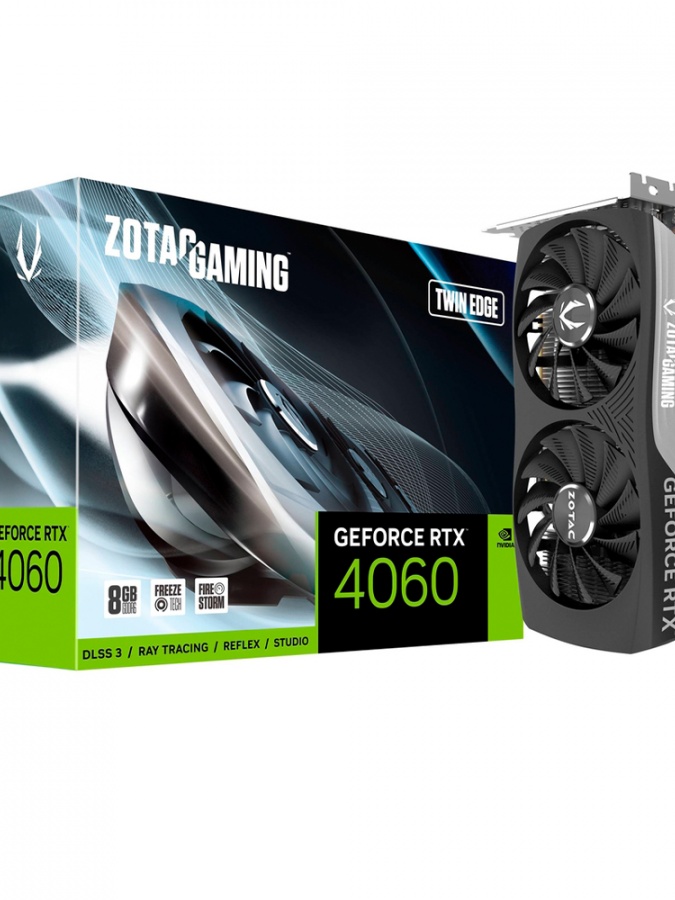 Видеокарта ZOTAC GAMING GeForce RTX 4060 8GB Twin Edge