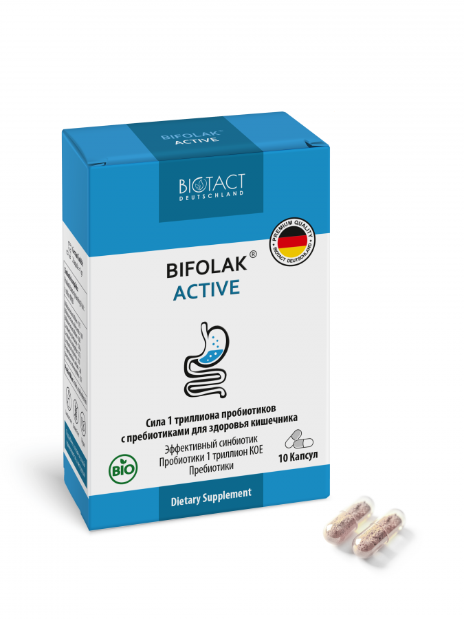 Kapsulalar Bifolak Active 10 dona