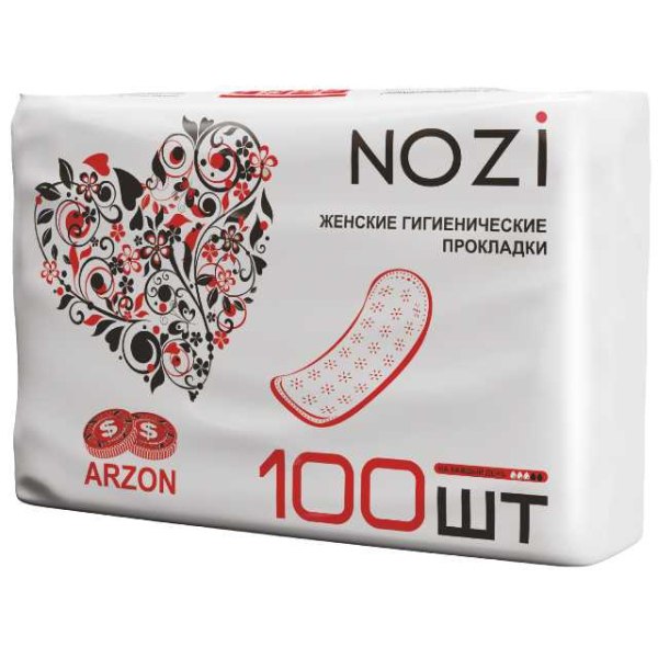 Prokladka ayollar uchun Nozi 100 dona
