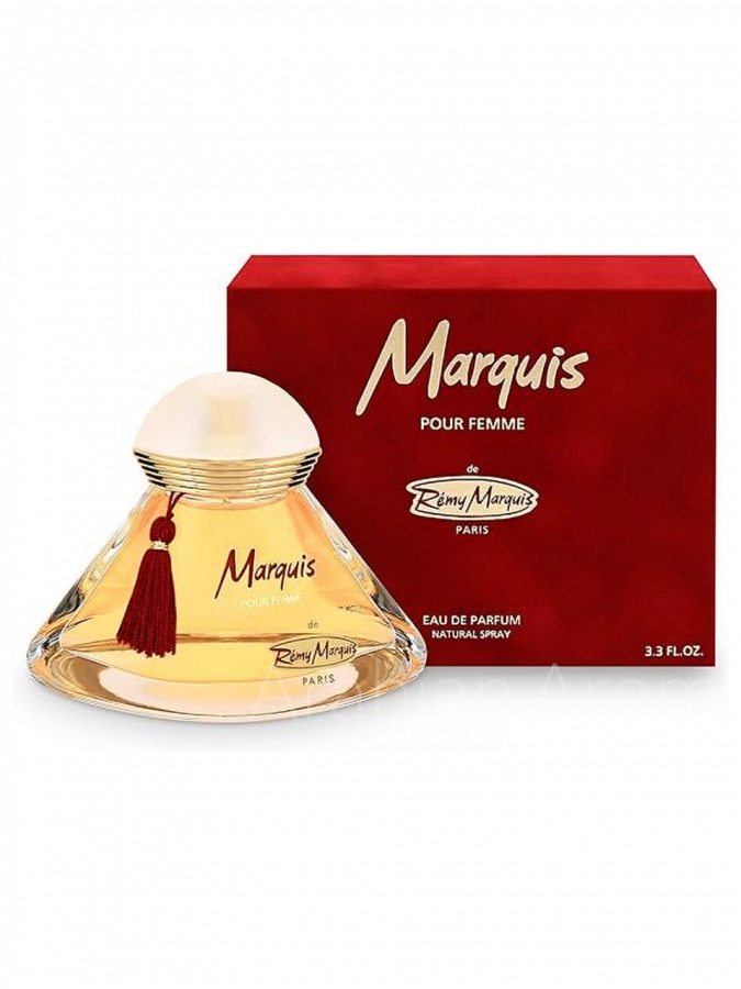 Parfyumeriya suvi Remy Marquis Marquis, 100 ml, ayollar uchun, sharqona-gulli-ambroviy aromat, Frantsiya
