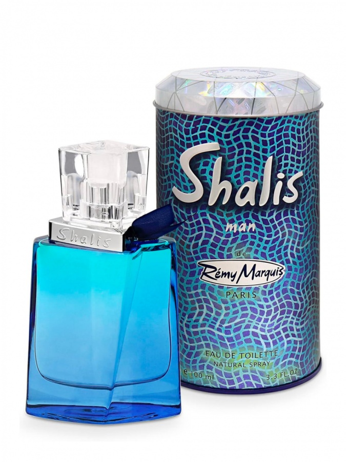 Remy Marquis Shalis Man Eau de Toilette, 100 ml, erkaklar uchun, yangi-ziravorli aromat, Frantsiya