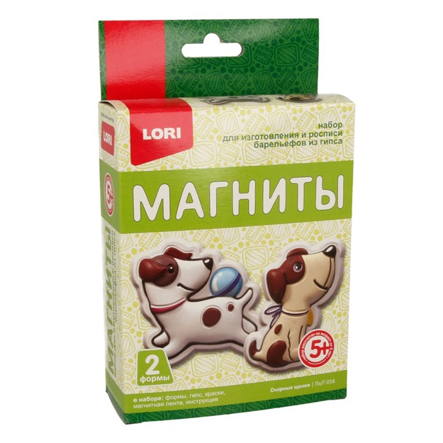 Gips magnitlari "Naughty puppies" Pz/G-018