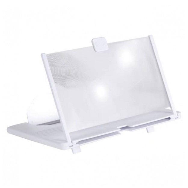 Telefon ekran kattalashtiruvchi 3D Video Amplifier Oq