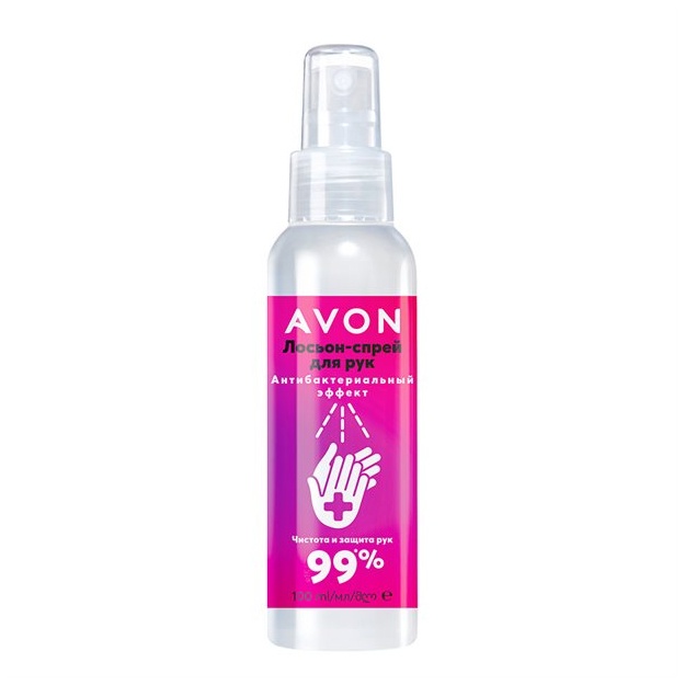 Qo‘llar uchun sprey loson "Antibakterial ta’sir" Avon 100ml