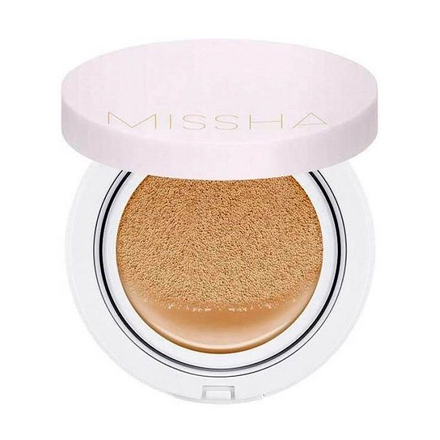 Классический тональный кушон тон 21. Светлый бежевый Missha Magic Cushion Cover Lasting №21