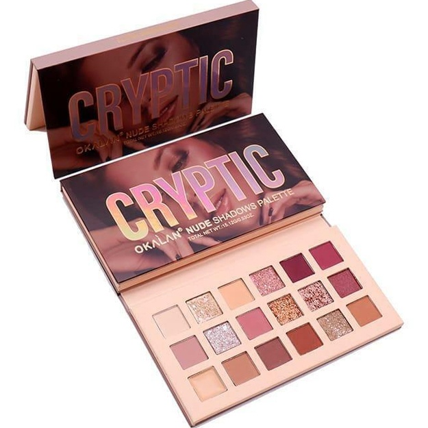 Ko‘z bo‘yog‘i Okalan Cryptic Nude Matte Glitter Duo Chromes Metallic