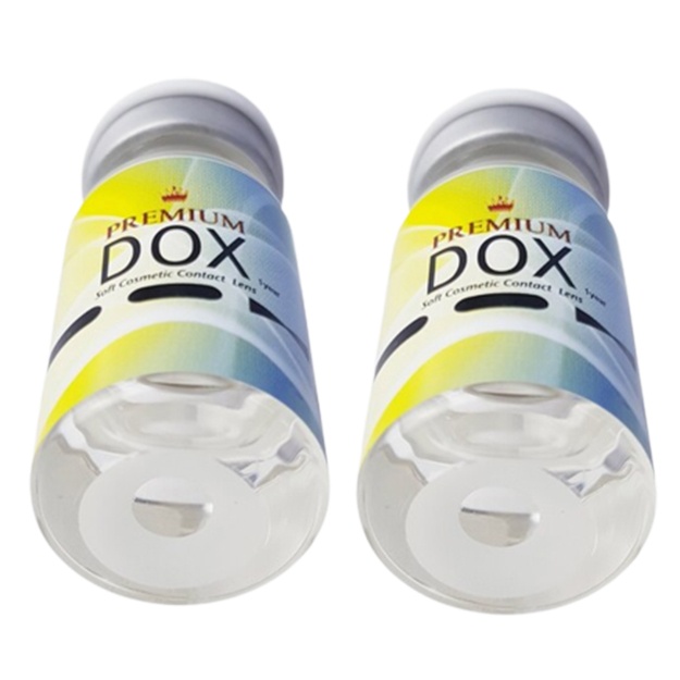 Цветные контактные линзы Premium Dox CRAZY F50 WHITEOUT 0.00