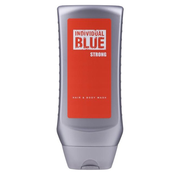 Парфюмированный шампунь-гель для душа Avon Individual Blue Strong 200мл