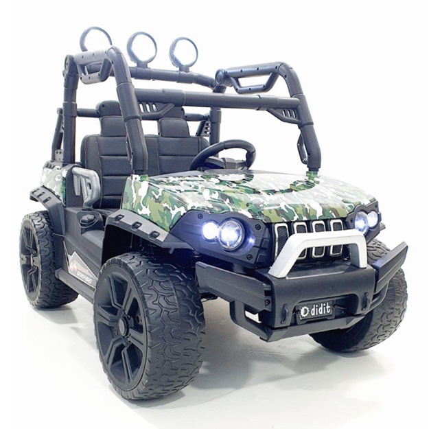 Bolalar uchun elektr avtomobil Didit DM-S02, kamuflyaj