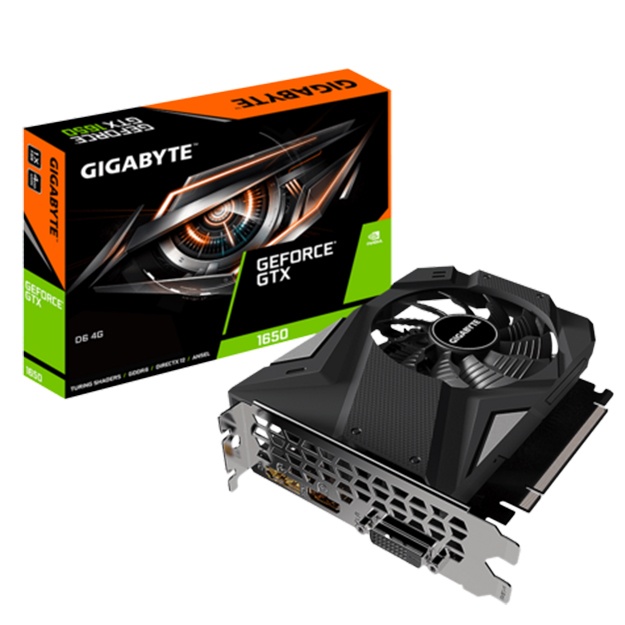Видеокарта Gigabyte 4GB GeForce GTX1650 128Bit GDDR5 GV-N1656D6-4GD