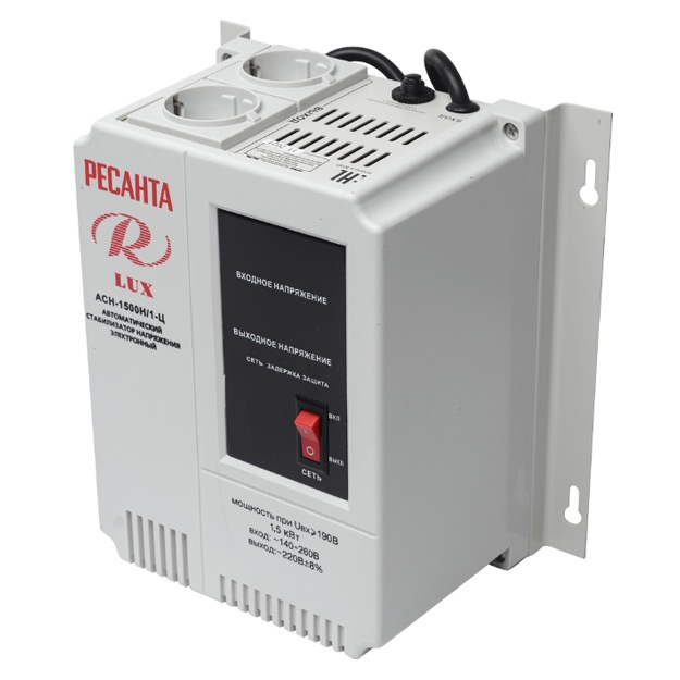 Kuchlanish regulyatori Resanta ASN-1500N/1-Ts Lux