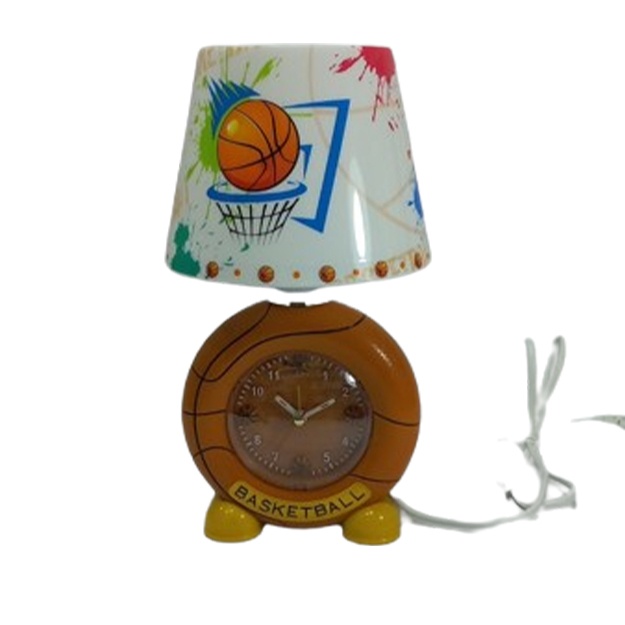 Bolalar uchun chiroqli soat Basketball