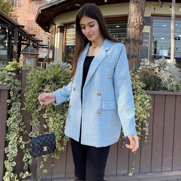 Ayollar  Kostyumi ART 1550 moviy 48