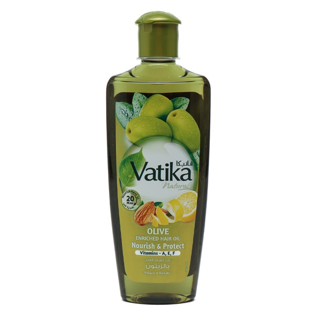 Yog‘ Vatika zaytun moyiga asoslangan sochlar uchun 200ml