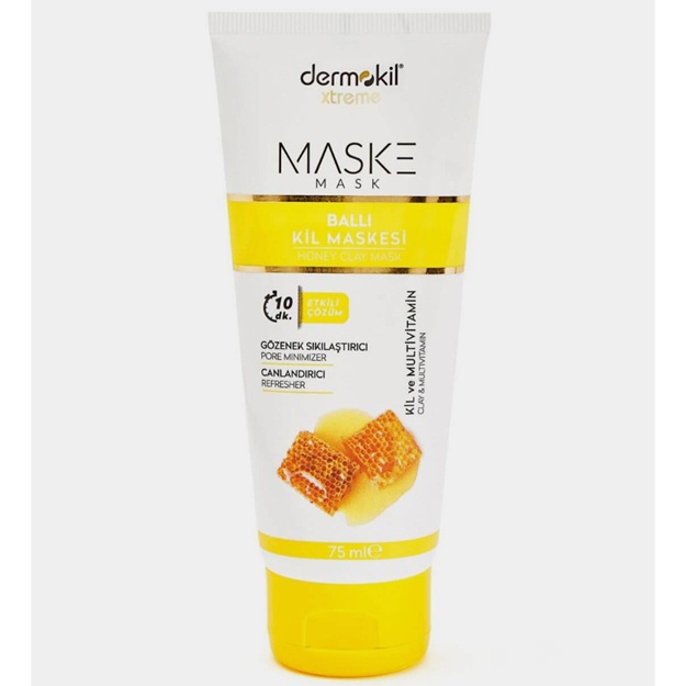 Глиняная маска с медовым экстрактом Dermokil, 75 мл