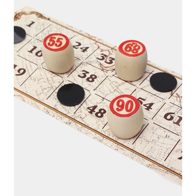 Metall chamadon bilan stol o‘yini Lotto