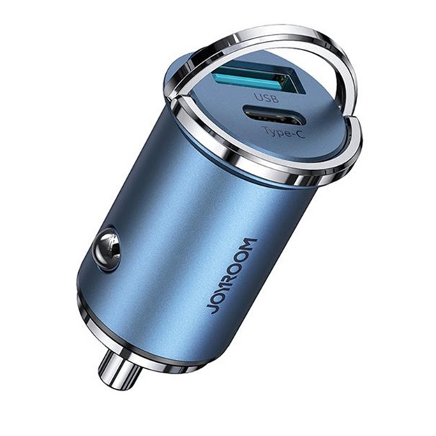avtomobil zaryadlovchi Joyroom C-A45 USB+Type-C Ko‘k rang