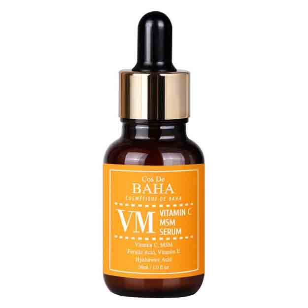 Сыворотка с витамином C от пигментации Cos De Baha Vitamin C MSM Serum VM