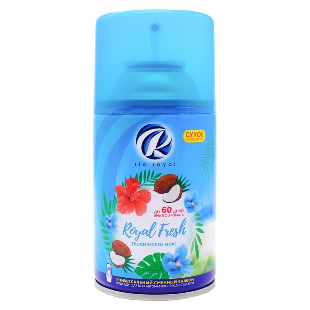 Havo spreyi Rio Royal Royal Fresh Tropicheskoe more 250ml