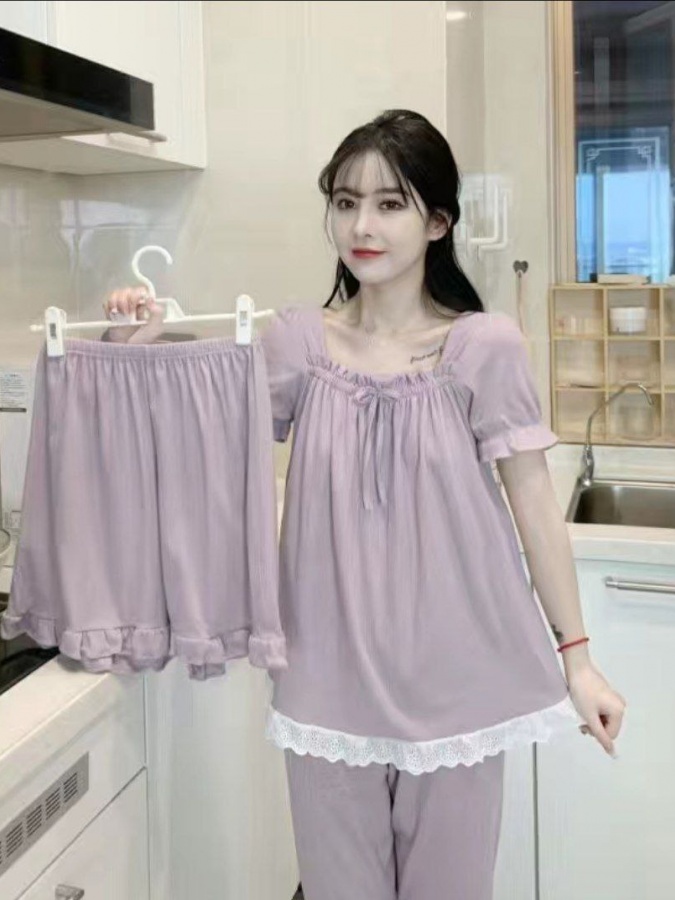 Ayollar Uchun Pijama ART 22100 M To‘q pushti