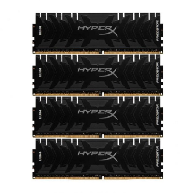 Tezkor xotira Kingston DDR4 32GB HyperX Predator 3200Mhz 4x8GB (HX432C16PB3K4/32)