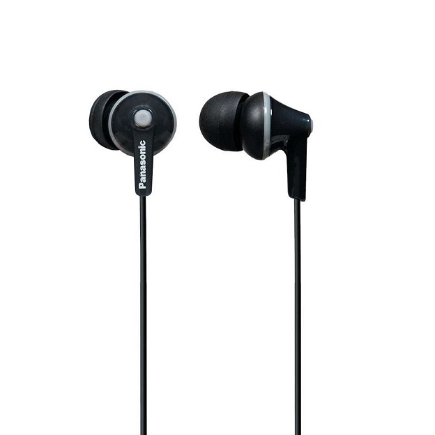 Panasonic Earphones Black ERGOFIT RP-HJE125