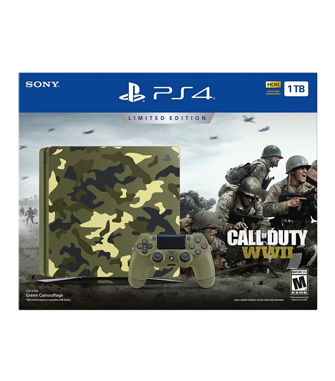 Sony Playstation 4 Slim/Call of duty WW2 Limited edition/1 TB