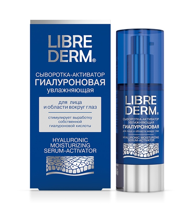 Librederm Gialuronli terini faollashtiruvchi va yumshatuvchi, 30 ml