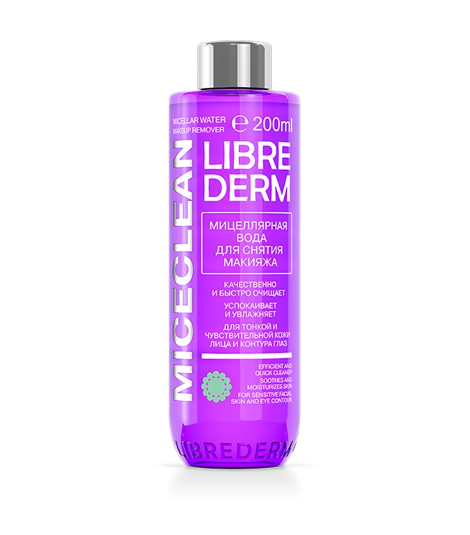 Librederm Miceclean pardozni tozalovchi mitsellyar suv, 200 ml
