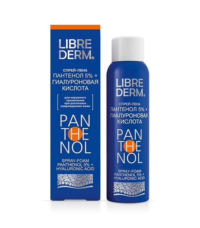 Librederm gialuron kislotali pantenol spreyi, 130 g