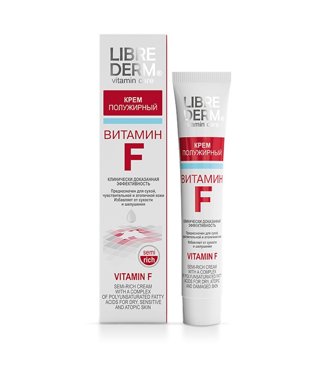 Librederm F vitaminli yarim-yog‘li krem, 50 ml
