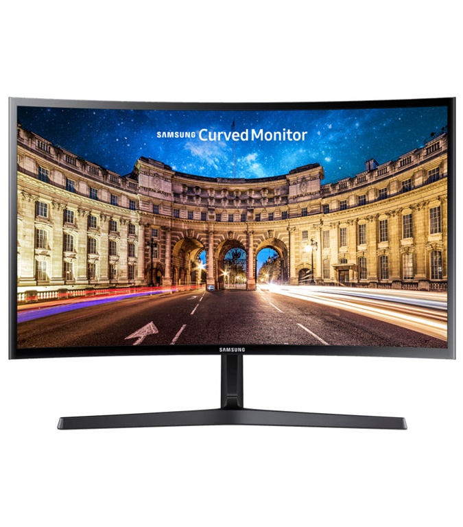 Monitor Samsung C24F396FHI LED Curved Monitor HDMI, FHD + Kingston DataTraveler 100 G3 16GB