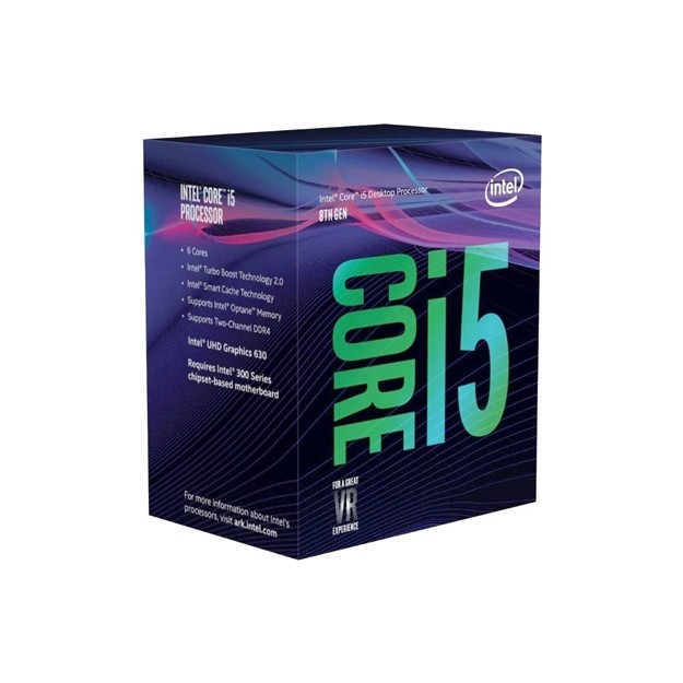 Protsessor Intel-Core i5 - 8400, 2.8 GHz, 9M, oem, LGA1151, CoffeeLake