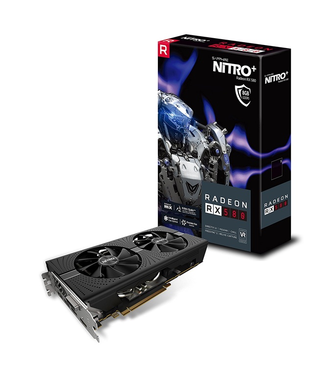 Videokarta Sapphire - 8GB ATI Radeon RX 580 256bit DDR5 Nitro