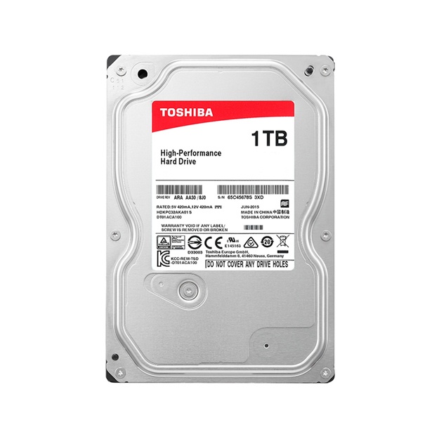 HDD 2,5" 1000GB Toshiba for Notebook MQ01ABD100