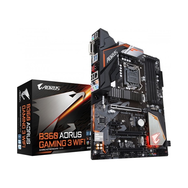 Kompyuter platasi GigaByte B360-Aorus Gaming 3 WiFi DDR4 LGA1151