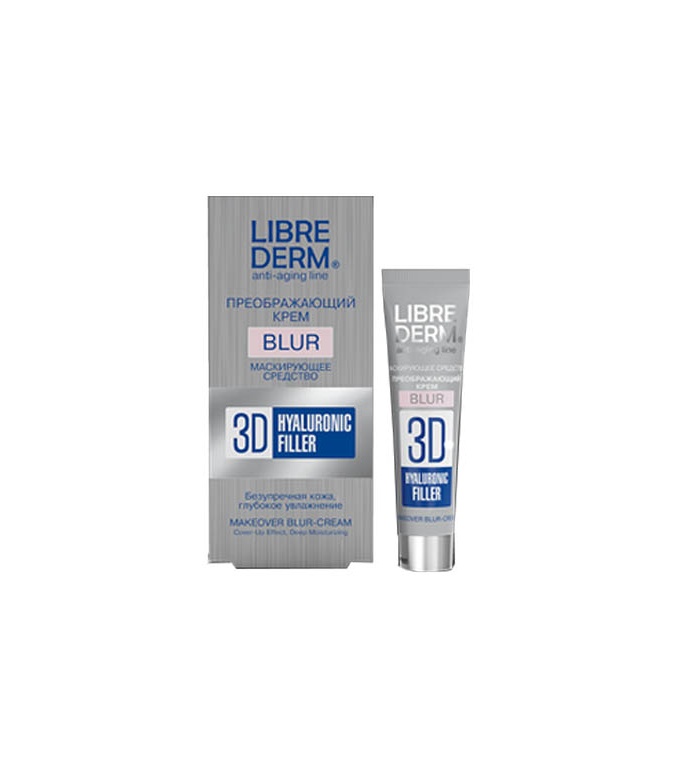 Librederm Гиалуроновый 3D филлер преображающий крем - BLUR, 15 ml
