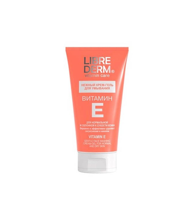 Librederm Vitamin Ye yuvinish uchun mayin krem-gel, 150 ml