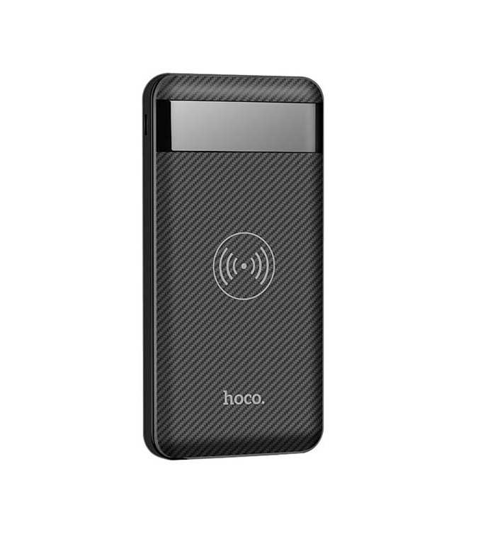 Hoco J11 Astute Wireless Charging Power Bank (10000mAh) Black