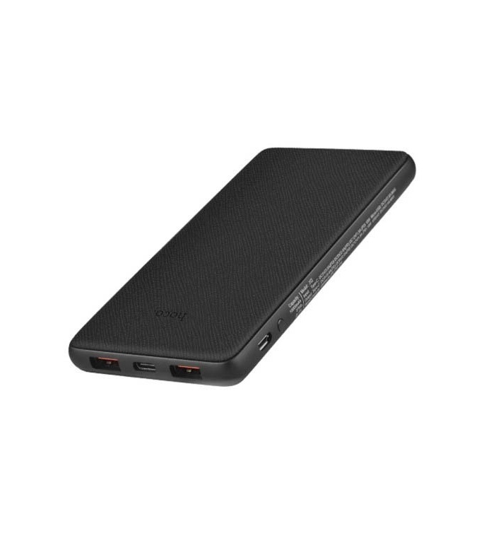 Hoco J12 Amazing Star PD Mobile Power Bank (10000mAh) Black
