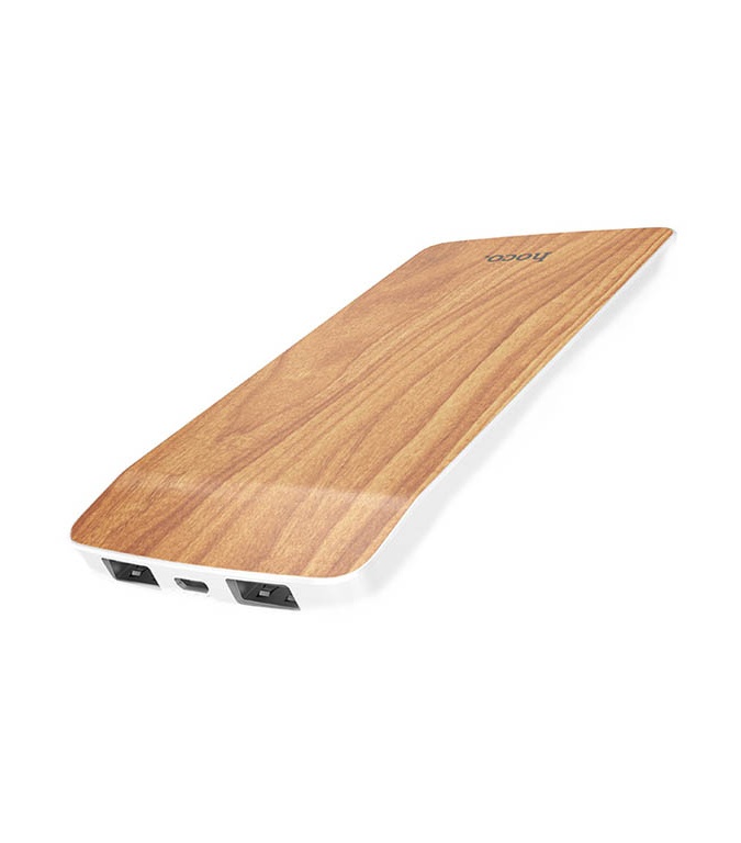Hoco J5 Wooden Power Bank (8000mAh) Walnut