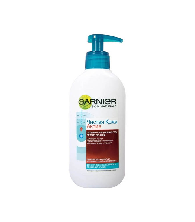 Garnier Yuz yuvish uchun gel "Chistaya koja Aktiv"