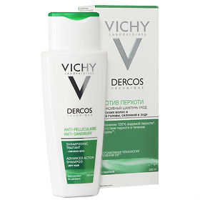 Vichy Dercos Qazg‘oqqa Qarshi Quruq Sochlar uchun Shampun 200ml