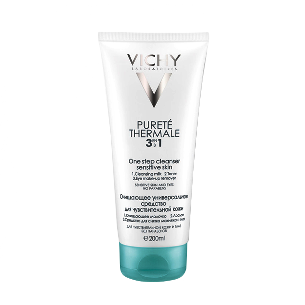 Vichy Purete Thermale Yuz Terisi uchun Tozalovchi Vosita 200ml