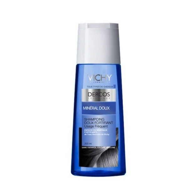 Vichy Dercos Mineral Soft sochlar uchun shampun 200ml