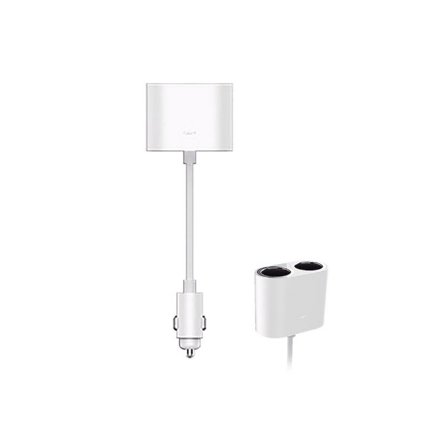 Avtomobil yondirgich - splitter Roidmi 2S Splitter 1 to 2 Charging Port