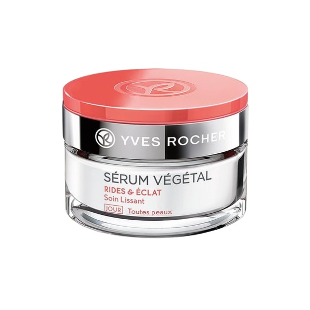 Yves Rocher Serum Vegetal 30+ Barcha turdagi yuz uchun mo‘ljallangan ajinlarga qarshi va yuzni taranglashtiruvchi kunduzgi niqob