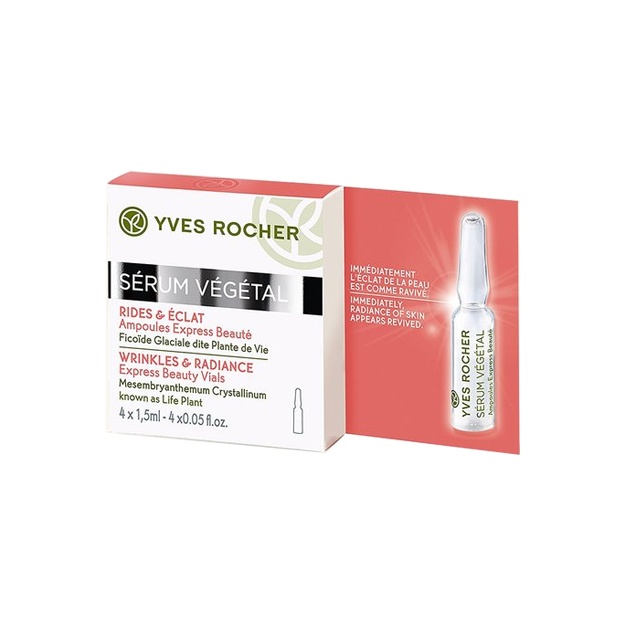 Yves Rosche Serum Vegetal 30+ ajinlarga qarshi & yuzni taranglashtiruvchi ekspress zardob