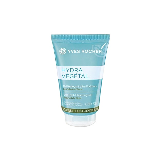 Yves Rocher Hydra Vegetal Очищающий Гель «Интенсивное Увлажнение», 125мл